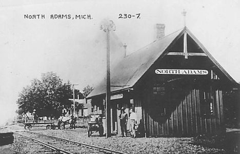 North Adams MI depot